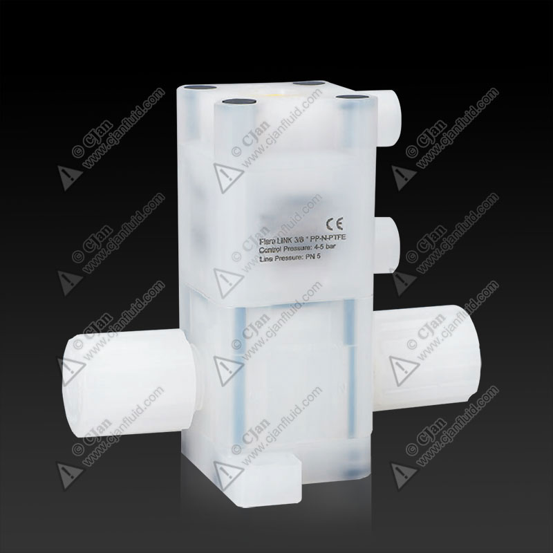 Vanne à membrane pneumatique - PFDV