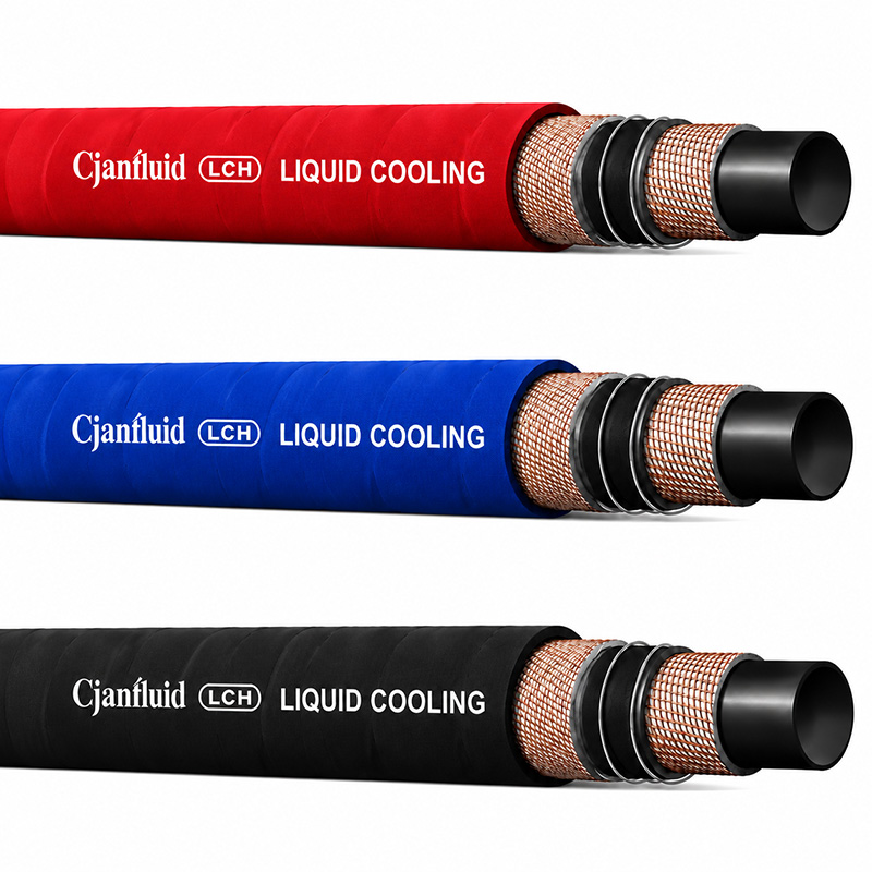 TYPE LCH-SD - Tube en caoutchouc résistant au feu pour le refroidissement liquide du centre de données
