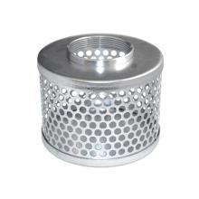 TYPE RHS - Filtre à trous ronds en acier platiné