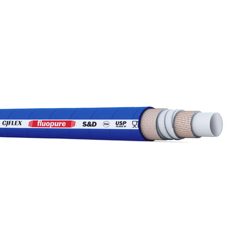 Fluopure CJFLEX - Hose en caoutchouc doublé haute pureté PFA
