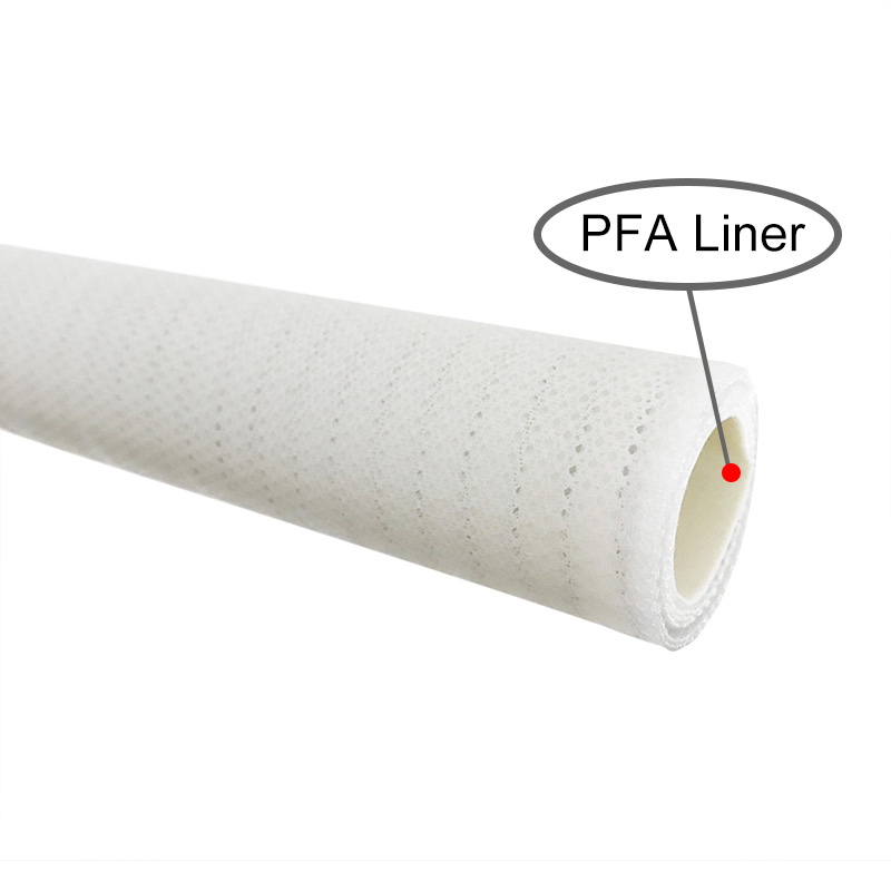 CJFLEX PSQ - tuyau en silicone doublé de PFA/FEP
